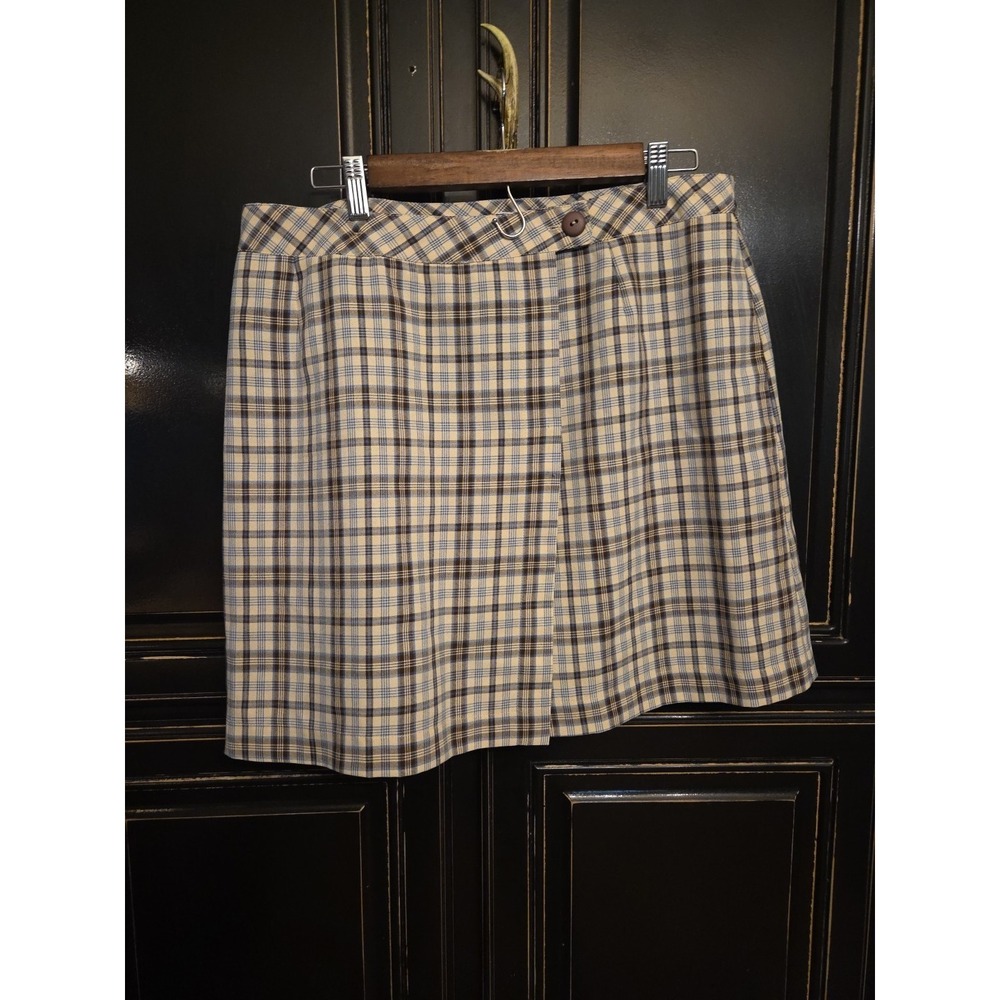Promod Made In France Plaid Mini Skirt T42,  Preppy, Summer Beach Vacation